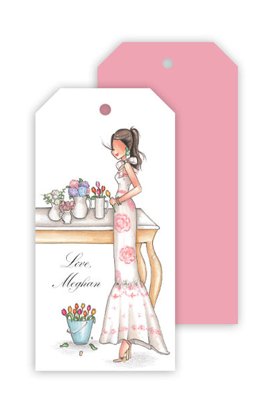 "Belle" gift tags