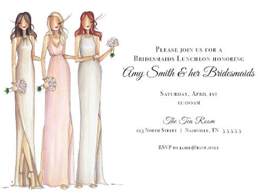 "Bridesbabes" invitations