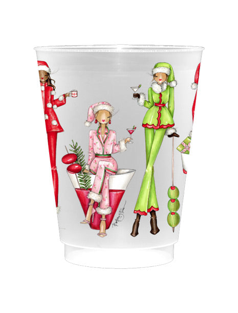 Christmas Cocktail Cups