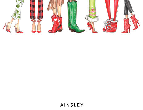 "ChristmasKicks" notecards