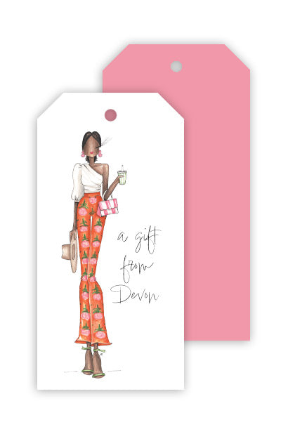 "Devon" gift tags