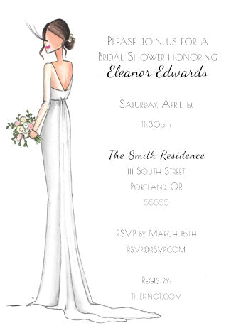 "Eleanor" invitations