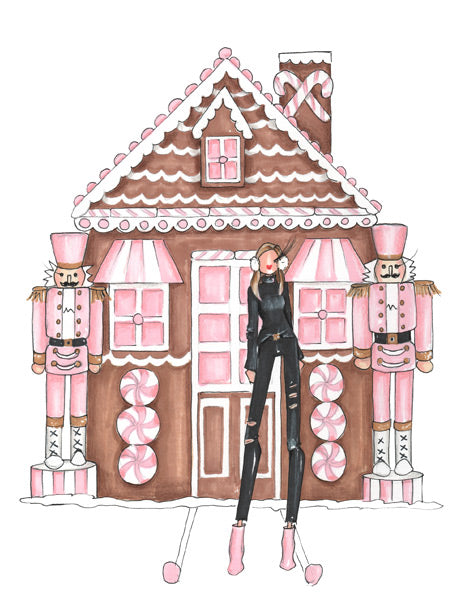 "Gingerbread" print