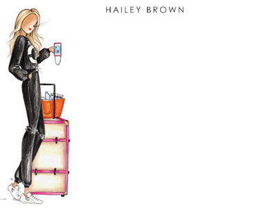 "Hailey" notecards