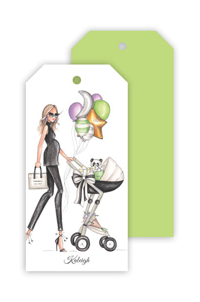 "James" gift tags
