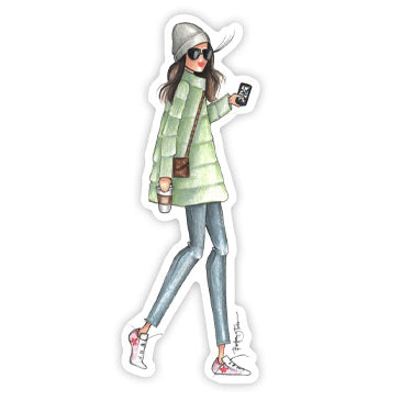 "Kendall" sticker