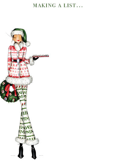 "MerryMahjong" notepad