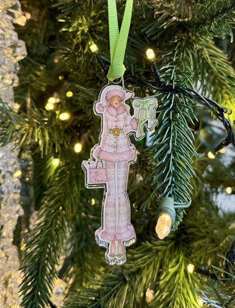 "Blush" ornament