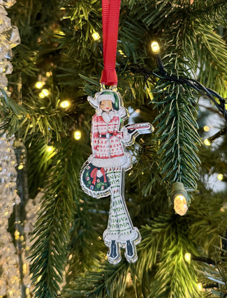 "Mahjong" ornament