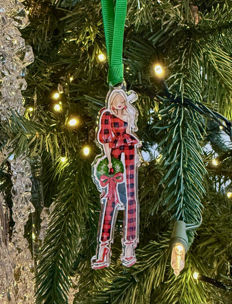 "Peppermint" ornament
