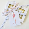 "Pink Glam" gift tags