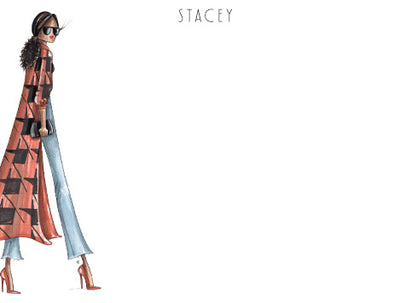 "Stace" notecards