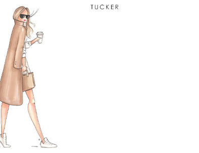 "Tucker" notecards