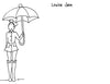 "Umbrella" notecards