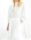 Leigh Dress White